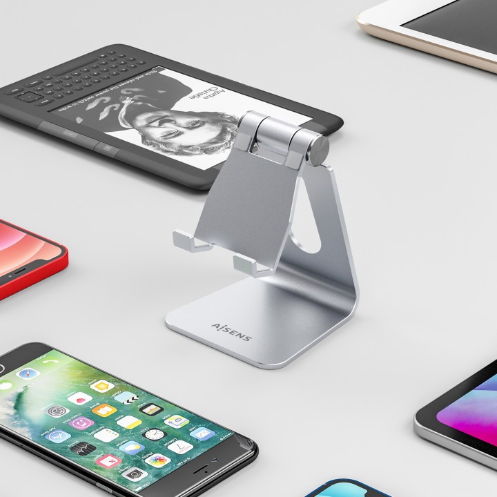 Soporte AISENS Smartphone/Tablet 1 Pivote (MS1PM-081)