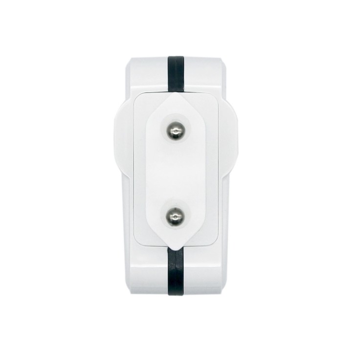 Cargador de Pared AISENS 17W 2xUSB-A Blanco (A110-0439)