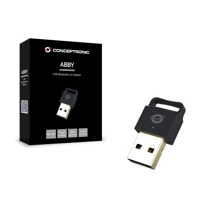 Adaptador CONCEPTRONIC Nano USB 2.0 BT5.0 20m (ABBY06B)
