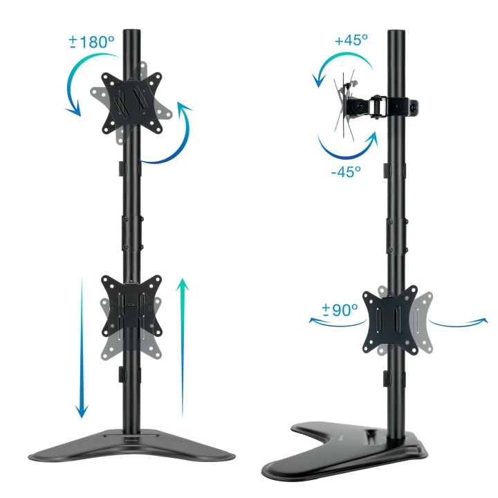 Soporte Mesa TooQ 17-32" Gira/Inclina 9Kg (DB1703TNV-B)
