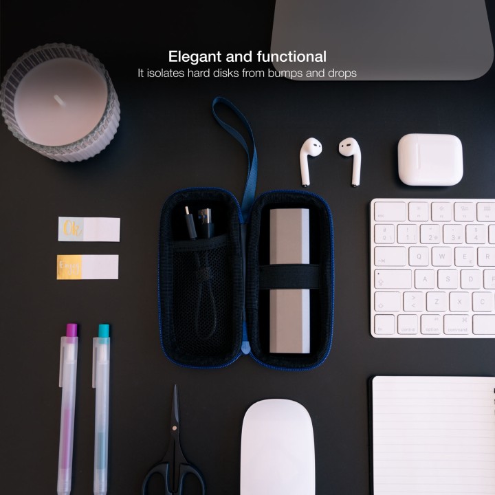 Funda TooQ para Caja Externa M2 Azul (TQBC-M201PB)