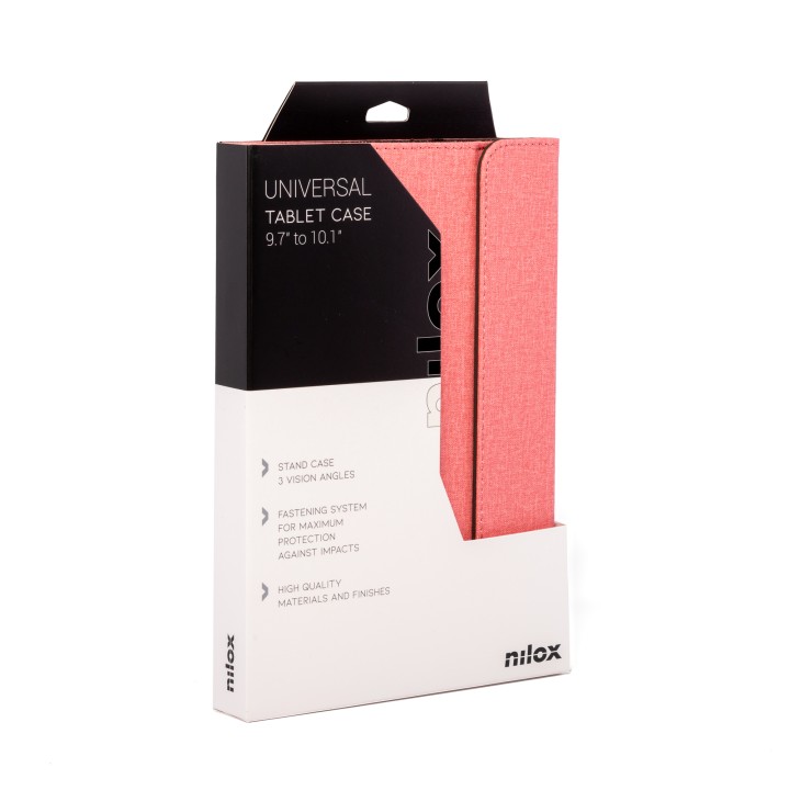 Funda NILOX Universal 9.7"-10.5" Rosa (NXFB004)