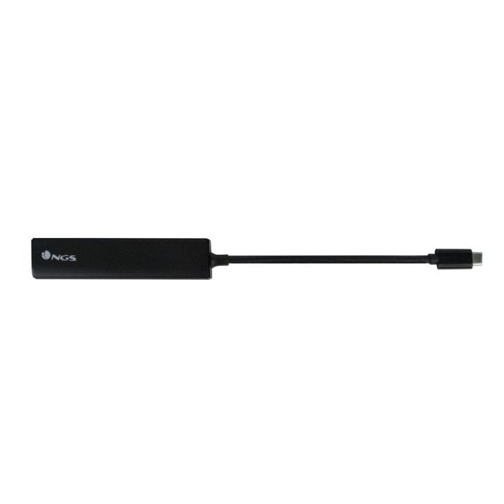 Hub NGS USB-C a 4xUSB-A 3.0 Negro (WONDERHUB4)