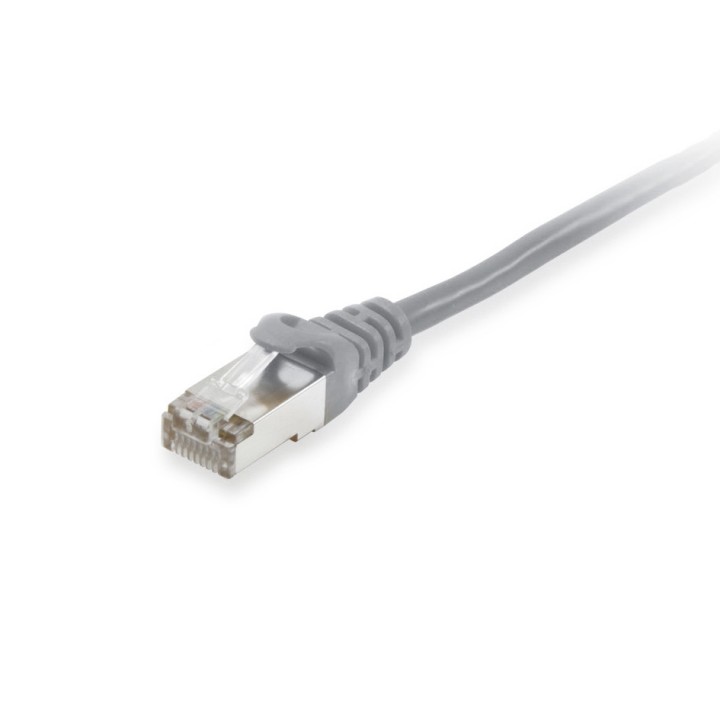 Cable EQUIP RJ45 Cat.6 S/FTP 0.25m Gris (EQ605503)