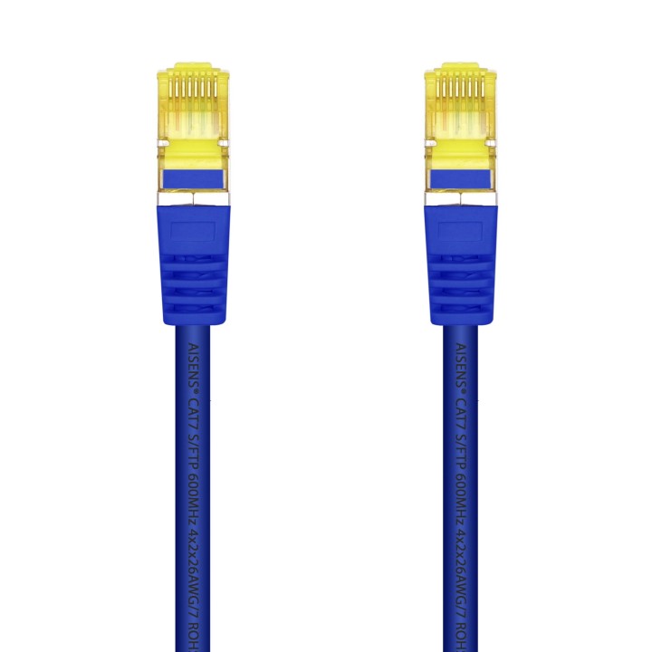 Latiguillo AISENS RJ45 Cat.7 SFTP 50cm Azul (A146-0477)