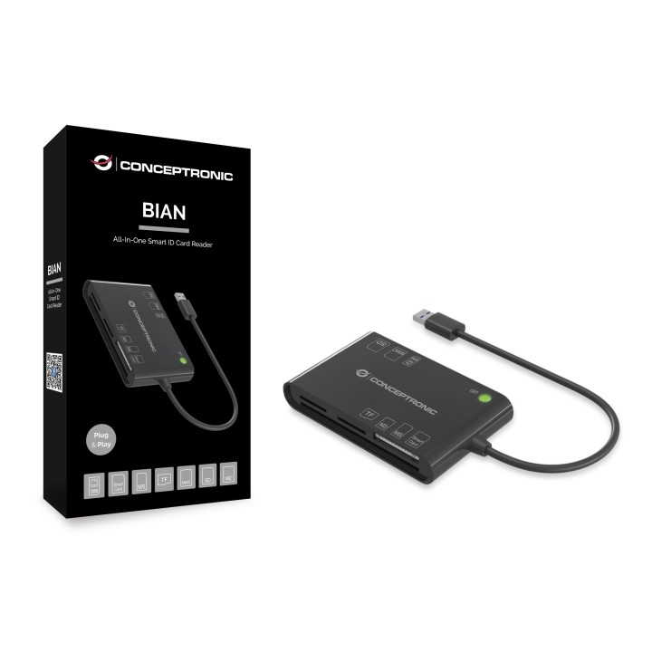 Lector Tarjetas CONCEPTRONIC 7 en 1 USB 2.0 (BIAN01B)