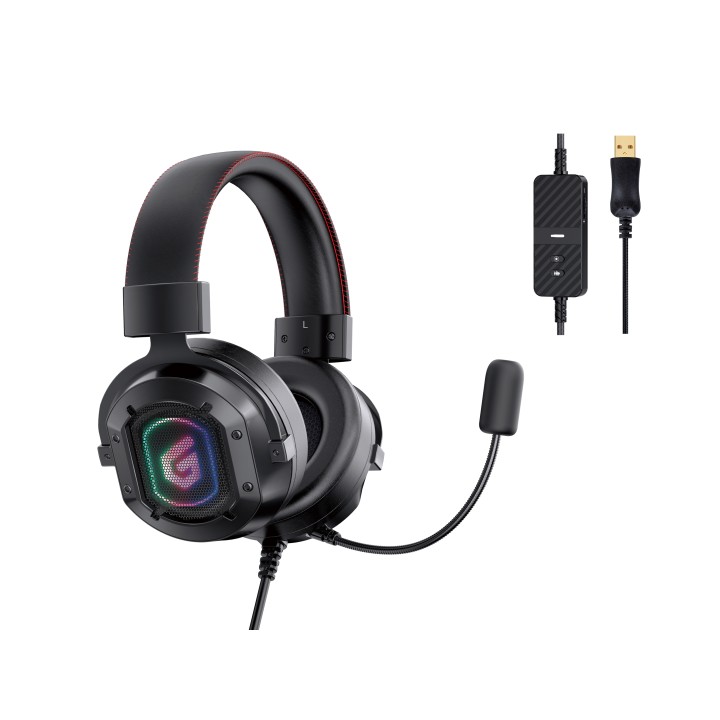 Auric+Micro CONCEPTRONIC 7.1 RGB USB-A Negro (ATHAN02B)