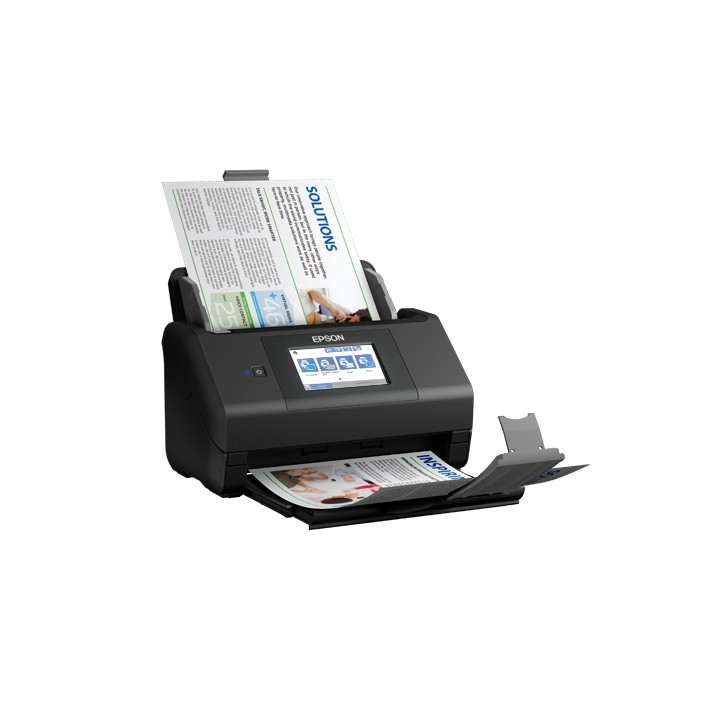 Escáner Epson ES-580W LED A4 USB 3.0 Negro (B11B258401)