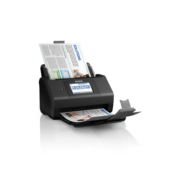 Escáner Epson ES-580W LED A4 USB 3.0 Negro (B11B258401)