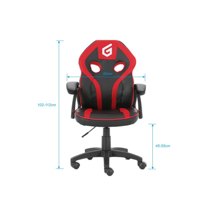 Silla Gaming CONCEPTRONIC Junior Negra/Roja (EYOTA06R)