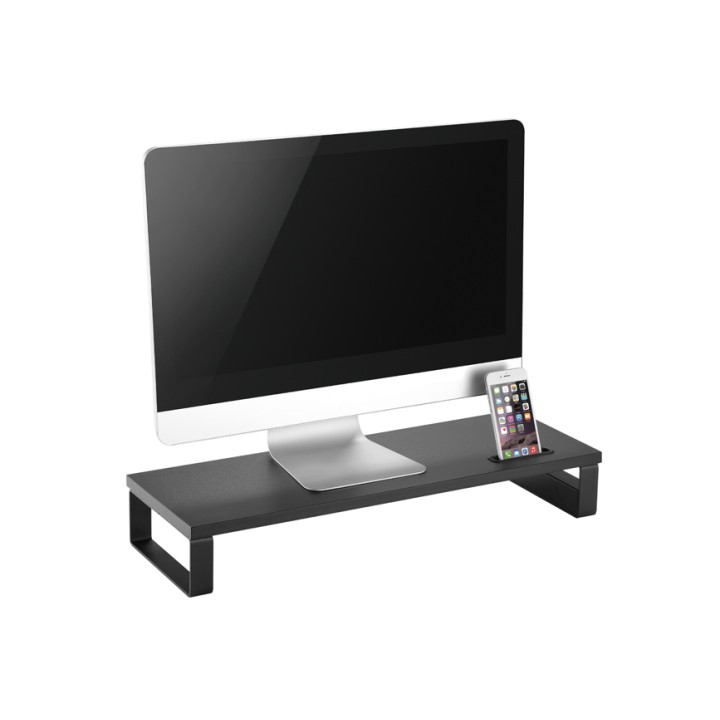 Soporte Escritorio EQUIP Monitor USB Negro (EQ650881)