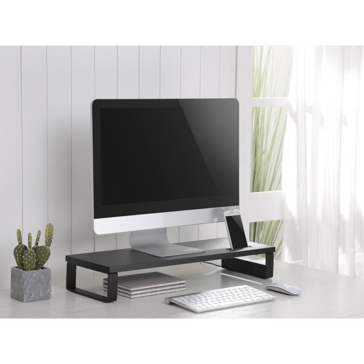 Soporte Escritorio EQUIP Monitor USB Negro (EQ650881)