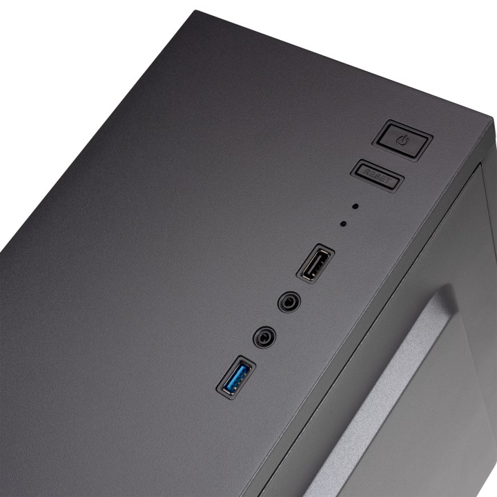 Semitorre Mars Gaming FRGB S/F USB2/3 ATX Negra (MC100)