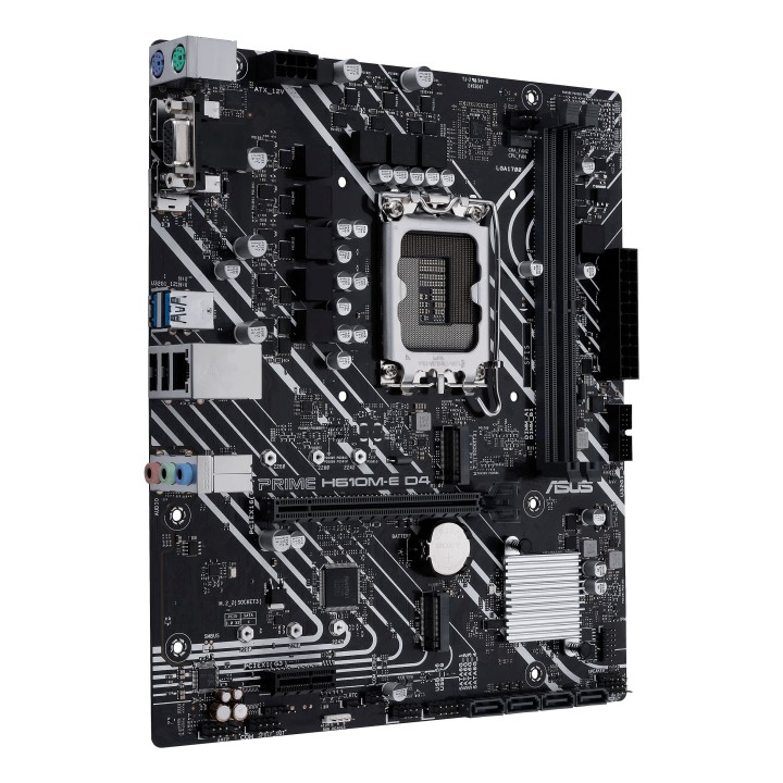 ASUS H610M-E D4 CSM:(1700) 2DDR4 USB VGA HDMI RJ45 mATX