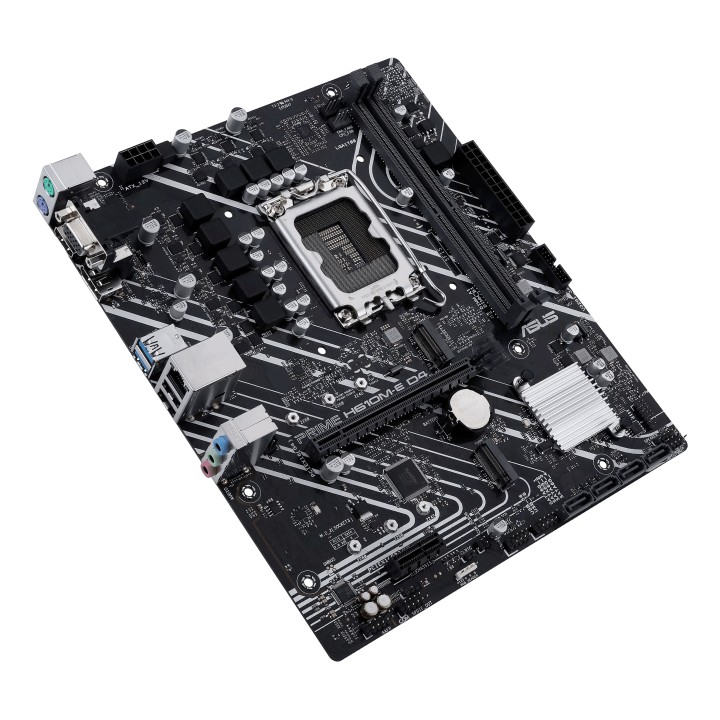 ASUS H610M-E D4 CSM:(1700) 2DDR4 USB VGA HDMI RJ45 mATX