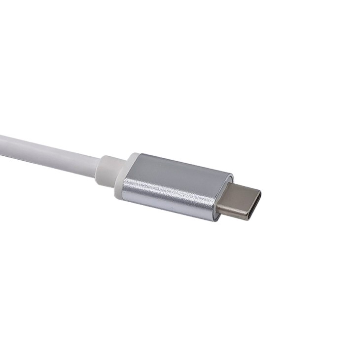 Adaptador EQUIP USB-C a USB-A/RJ45 Plata (EQ133481)