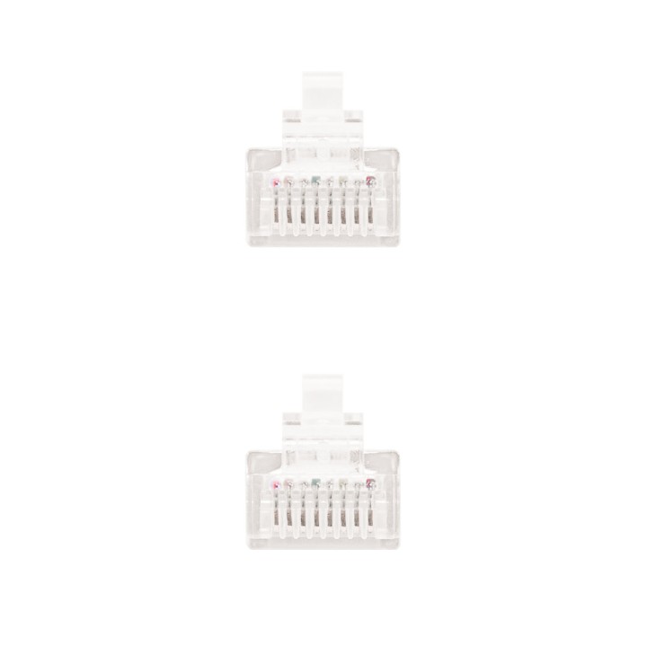 Nanocable RJ45 Cat.6 0.3m Blanco (10.20.0400-L30-W)