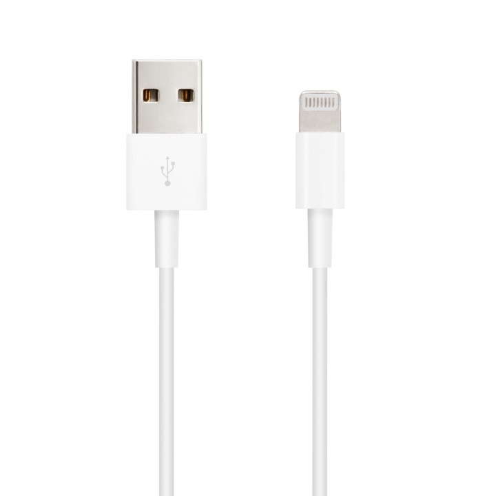 Nanocable Lightning/M a USB-A/M 50cm Blanco(10.10.0400)