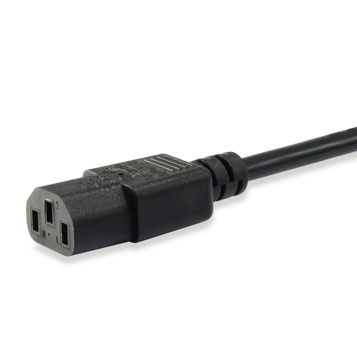 Cable Alimentación EQUIP Schuko/M a C13/H 3m (EQ112121)