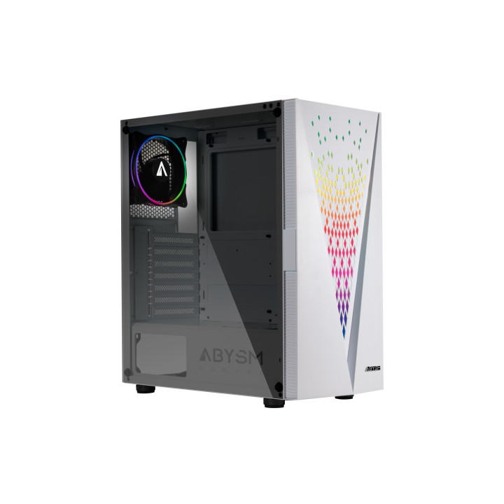 Caja Abysm Danube Kolpa ARGB ATX mATX Blanca (AB812110)