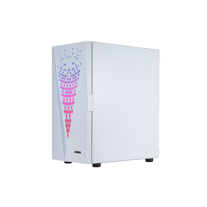 Caja Abysm Danube Kolpa ARGB ATX mATX Blanca (AB812110)