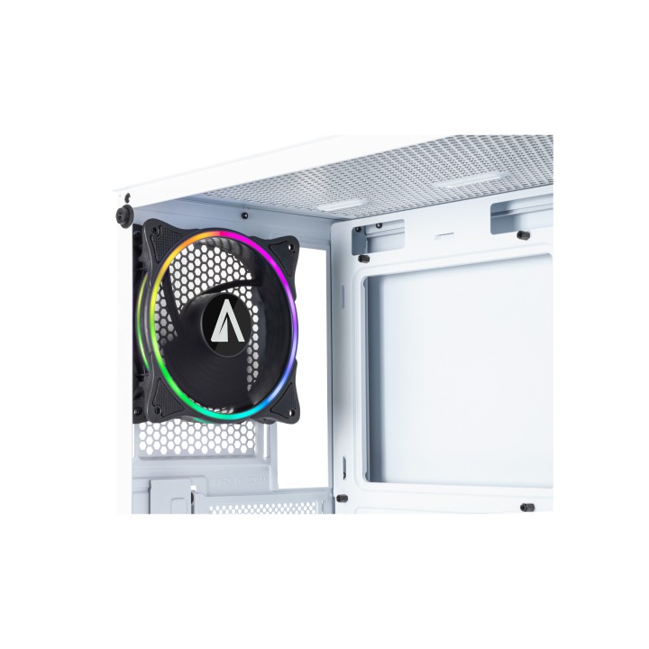 Caja Abysm Danube Kolpa ARGB ATX mATX Blanca (AB812110)