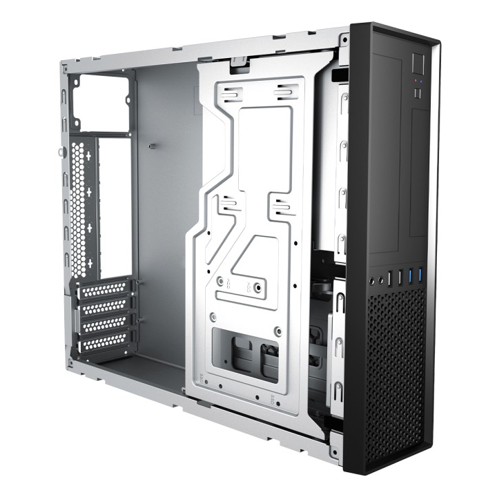 Caja UNYKA UK3001 Slim USB 2.0/3.0 mATX Negra (UK52168)