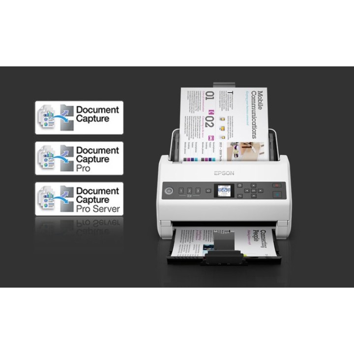 Escáner Epson DS-730N A4 Color USB Dúplex (B11B259401)