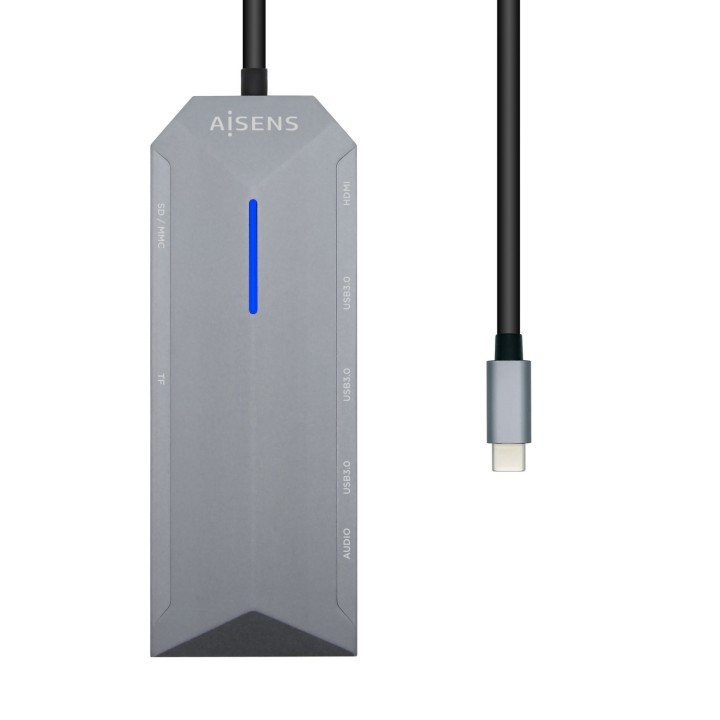 Dock Station AISENS Usb-C/HDMI/RJ45/Lect(ASUC-9P001-GR)