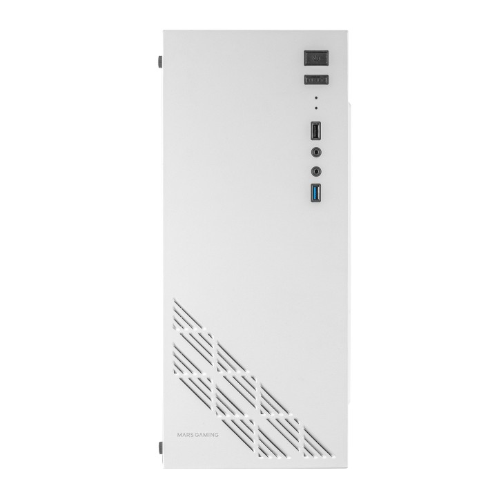 Caja Mars Gaming FRGB ATX mATX Mini-ITX Blanca (MC100W)
