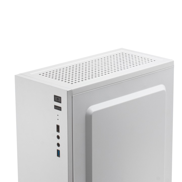 Caja Mars Gaming FRGB ATX mATX Mini-ITX Blanca (MC100W)