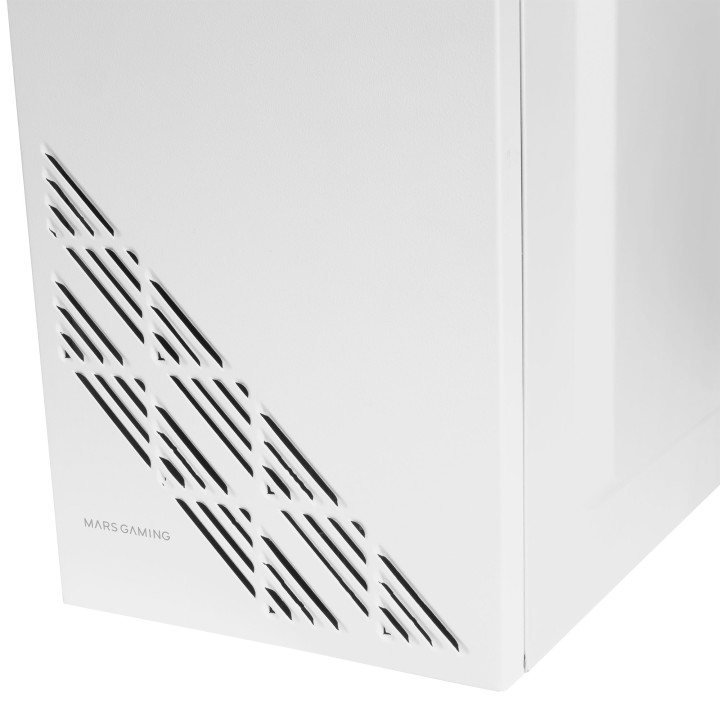 Caja Mars Gaming FRGB ATX mATX Mini-ITX Blanca (MC100W)