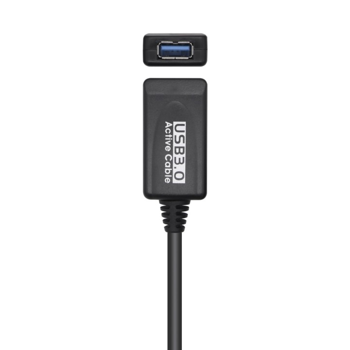 Cable AISENS USB-A/M a USB-A/H 5m Negro (A105-0525)