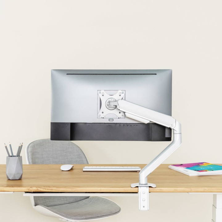 Soporte de Mesa TooQ 17"-32" Gira/Inclina (DB4032TNR-W)