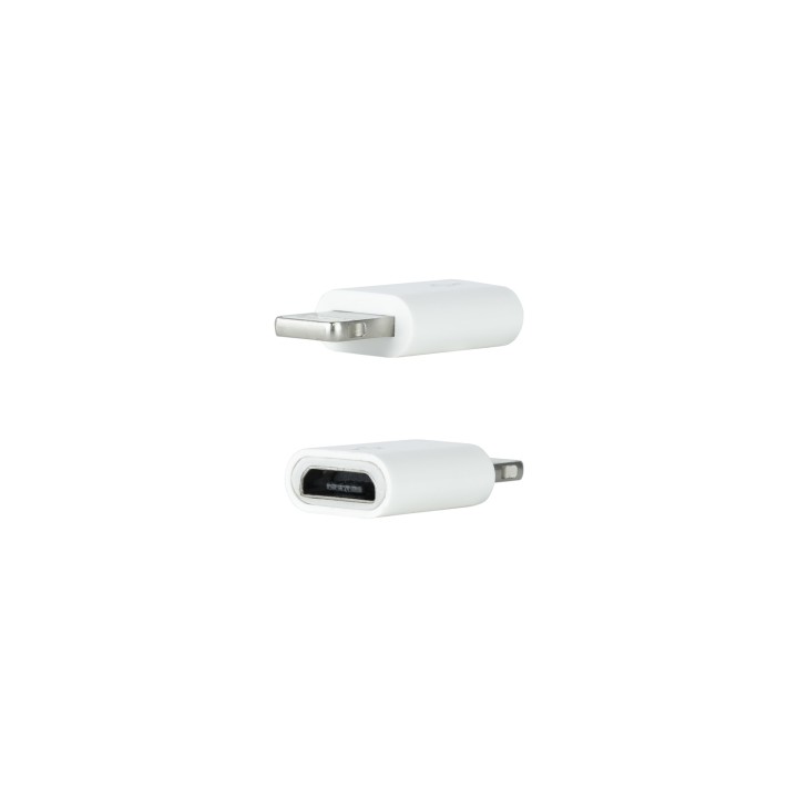 Nanocable Lightning/M a mUSB/H Blanco (10.10.4100)
