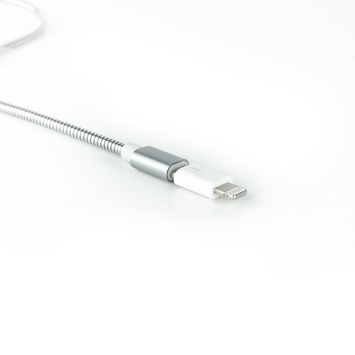 Nanocable Lightning/M a mUSB/H Blanco (10.10.4100)