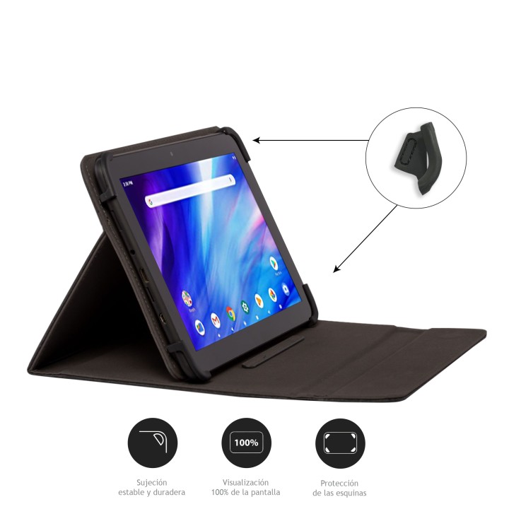 Funda NILOX Universal 9.7"-10.5" Negra (NXFB001)