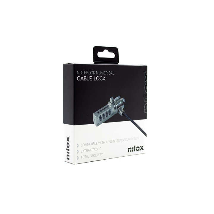 Cable Seguridad NILOX Combinación 4 dígitos (NXSC002)