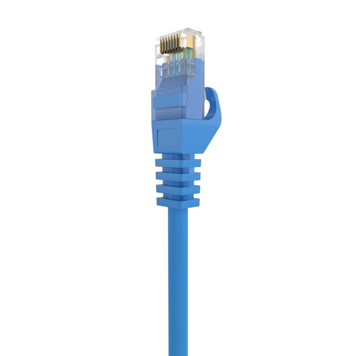 Latiguillo AISENS RJ45 Cat6a UTP 0.30m Azul (A145-0571)
