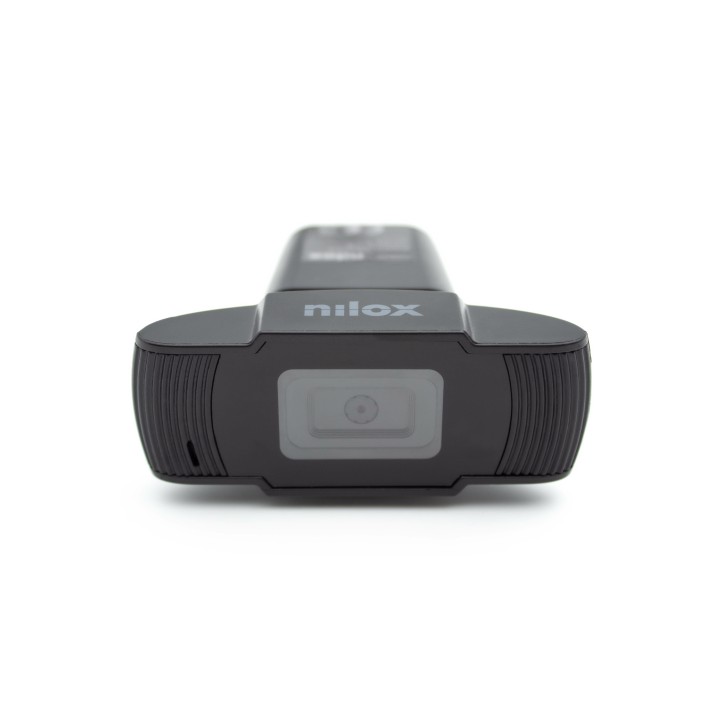 WebCam NILOX HD 720p USB 2.0 Micrófono Negra (NXWC02)