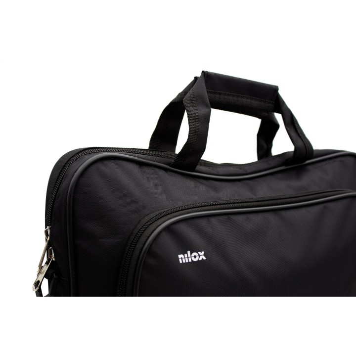 Maletin NILOX Essential 2 15.6" Negro (NXESS3156BK)