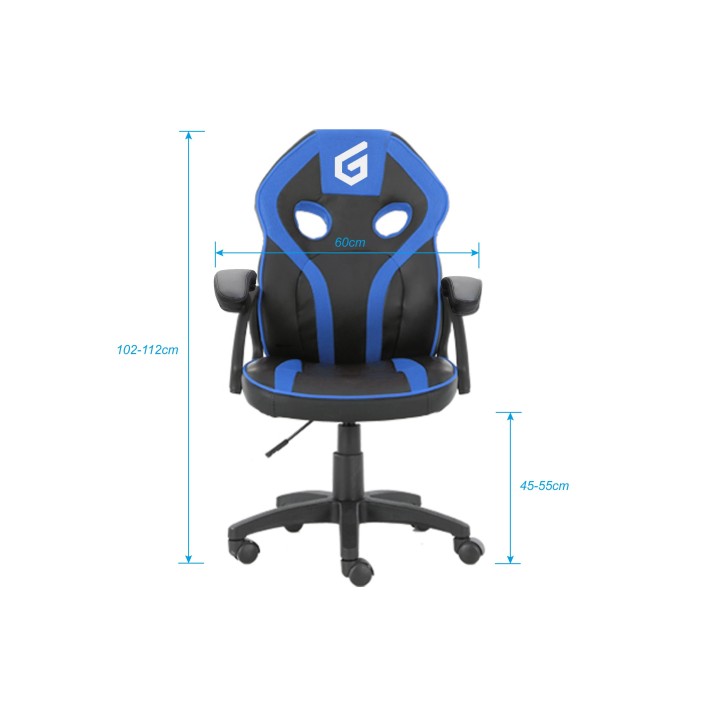 Silla Gaming CONCEPTRONIC Junior Negra/Azul (EYOTA06B)