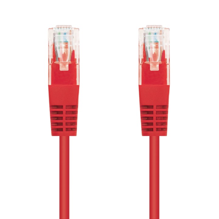 Latiguillo Nanocable Cat.6 0.3m Rojo (10.20.0400-L30-R)
