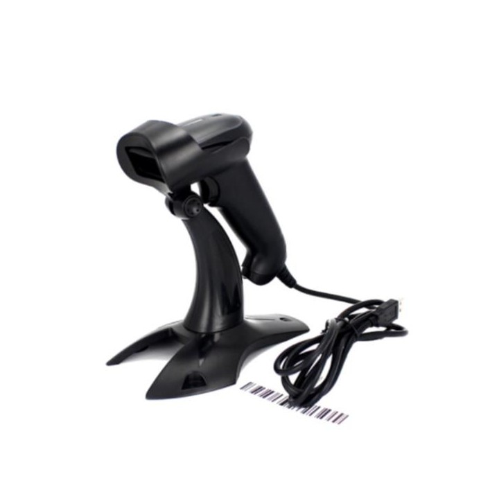 Lector NILOX Código Barras 1D USB Negro (NX-SL-1DUNL)