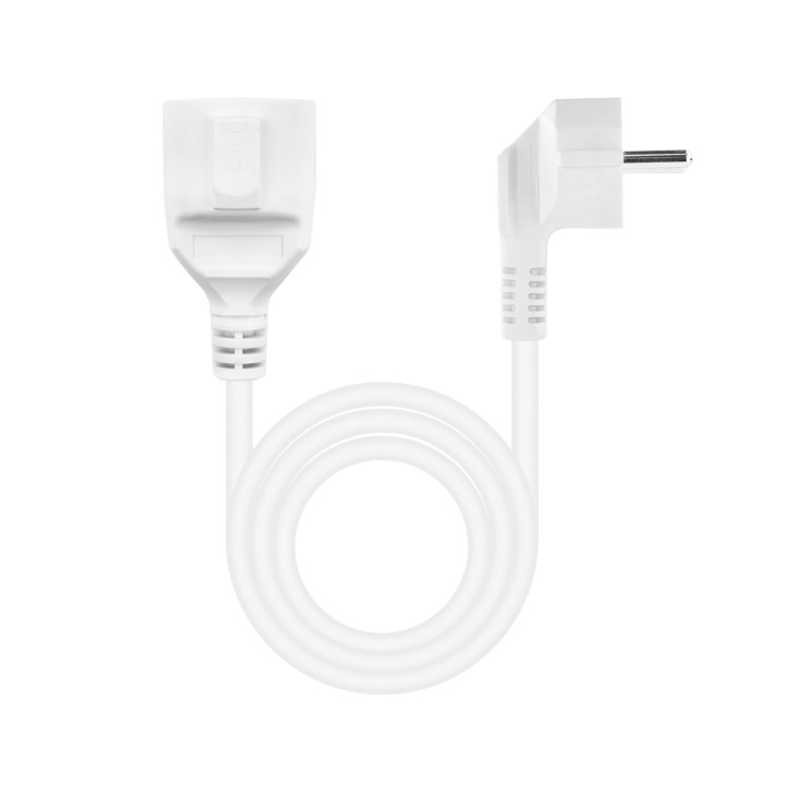 Nanocable Schuko H-Schuko M 5m Blanco (10.22.0605-WH)