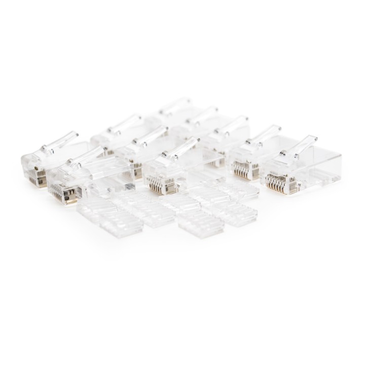 Conector Nanocable RJ45 Cat.6 100unid.(10.21.0201-100)