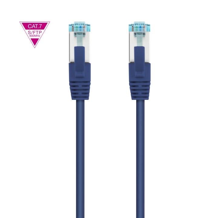 Nanocable RJ45 Cat.7 SFPT 25cm Azul (10.20.1700-L25-BL)