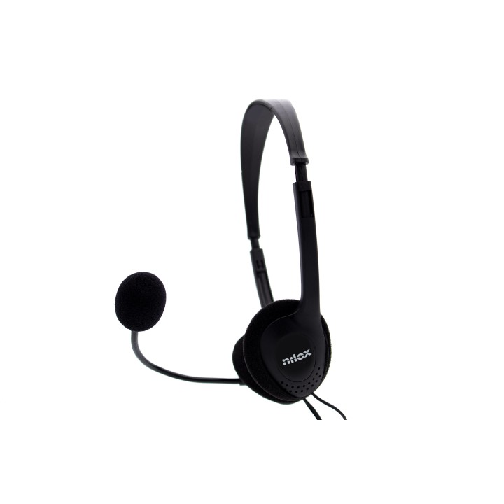 Auric+Micro NILOX Supraurales 3.5mm Negro (NXCM0000004)