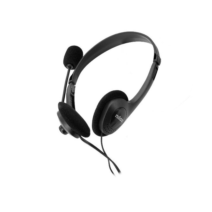 Auric+Micro NILOX Supraurales 3.5mm Negro (NXCM0000004)