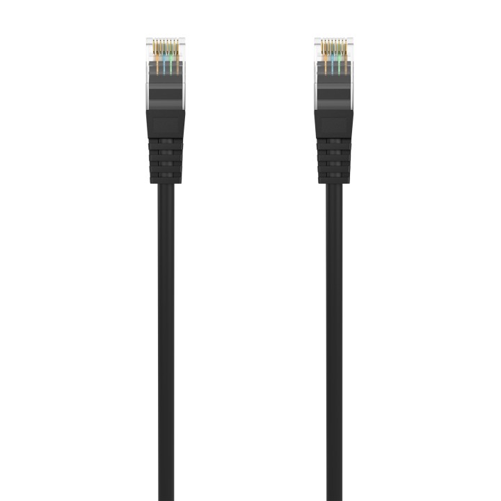 Latiguillo AISENS RJ45 Cat.6a UTP 1m Negro (A145-0587)